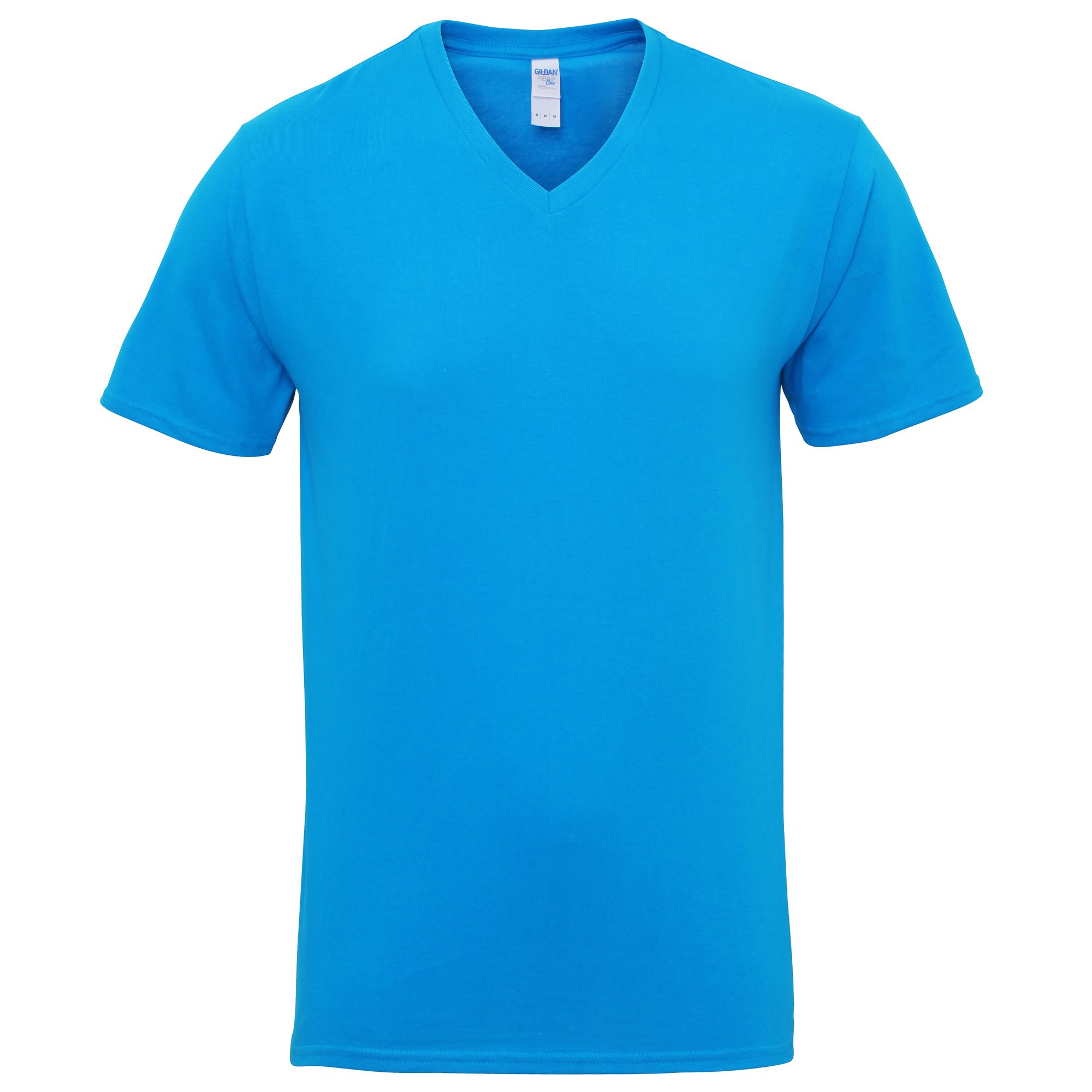 T-shirt Uomo Gildan 100% Cotone – Manica Corta, Girocollo – Nera – Taglie M, L, XL