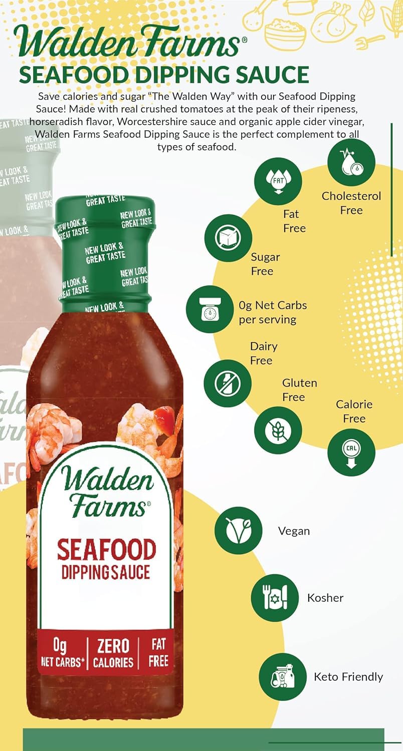 Walden farms salsa barbacoa, 340gr. varios estilos