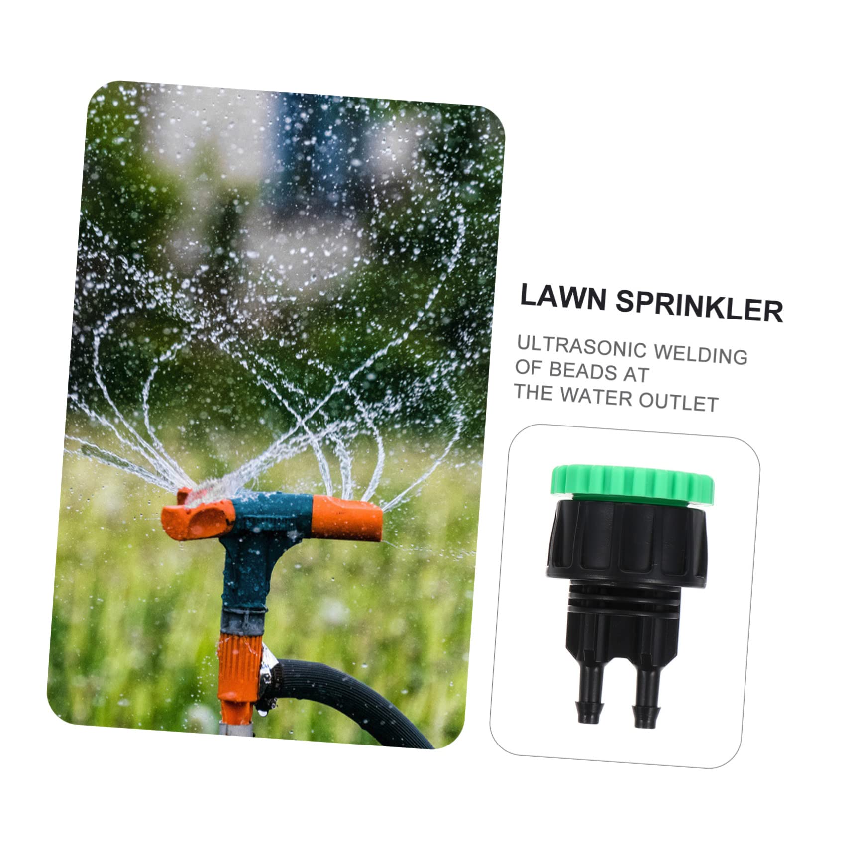 Toddmomy 20pezzi per Irrigazione Raccordi per Facili Installare e Resistenti Set Accessori per Irrigazione e Agricoltura