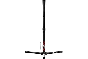 MLB Flex Top Tee Ball Tee: Adjustable Height Training Aid for Batting Practice
