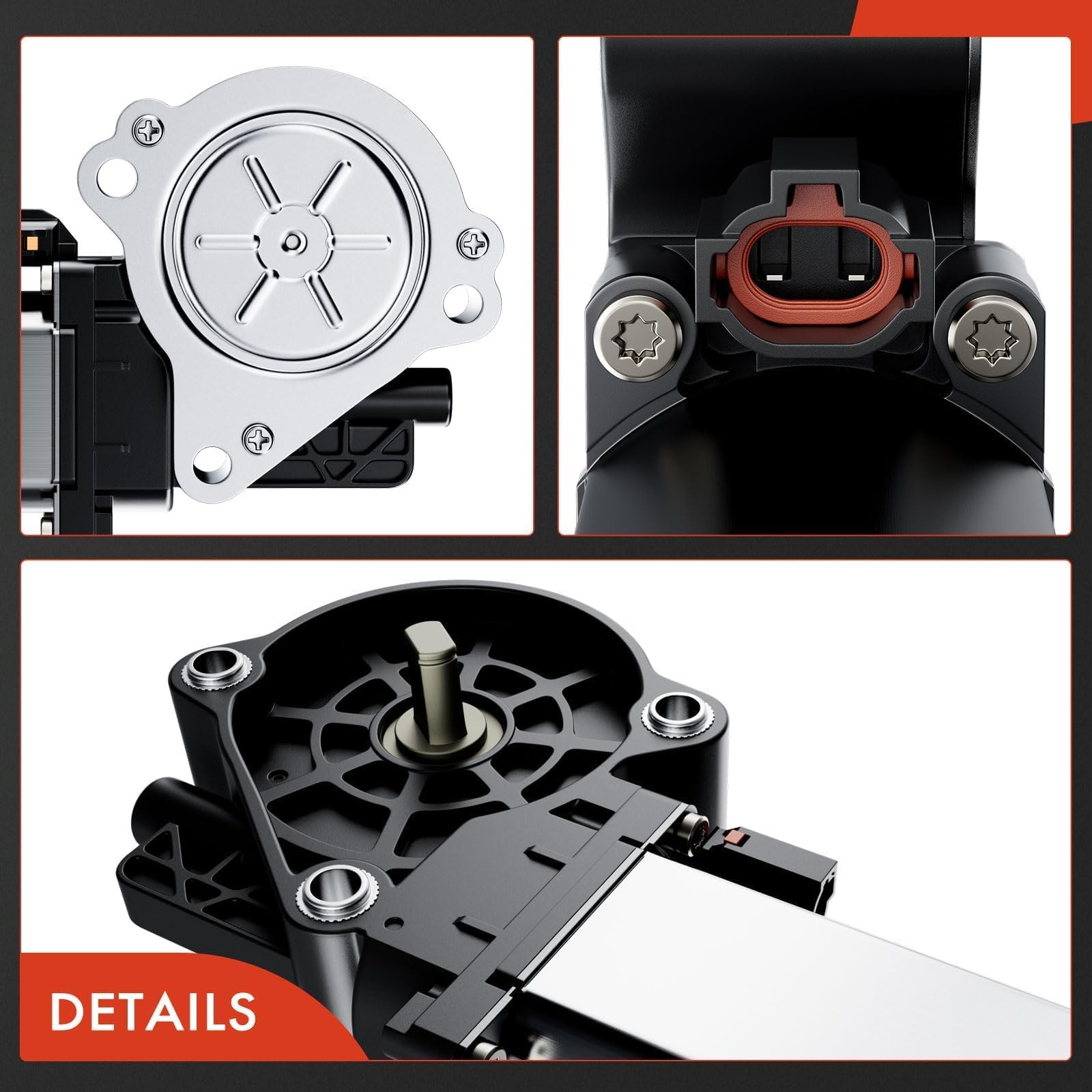 A-Premium Motor eléctrico de paso de entrada para RV compatible con RV, autocar, autocaravana, Toyhauler y motor de pasos, reemplazo # 676061, 1101428