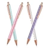 Epakh 4 Piece Air Release Weeding Pen Craft Retractable Adhesive Vinyl Tool Glitter Pin Pen Stainless Steel Weeding Tools for Vinyl for Bubble Removal DIY Craft Project(Elegant Color)