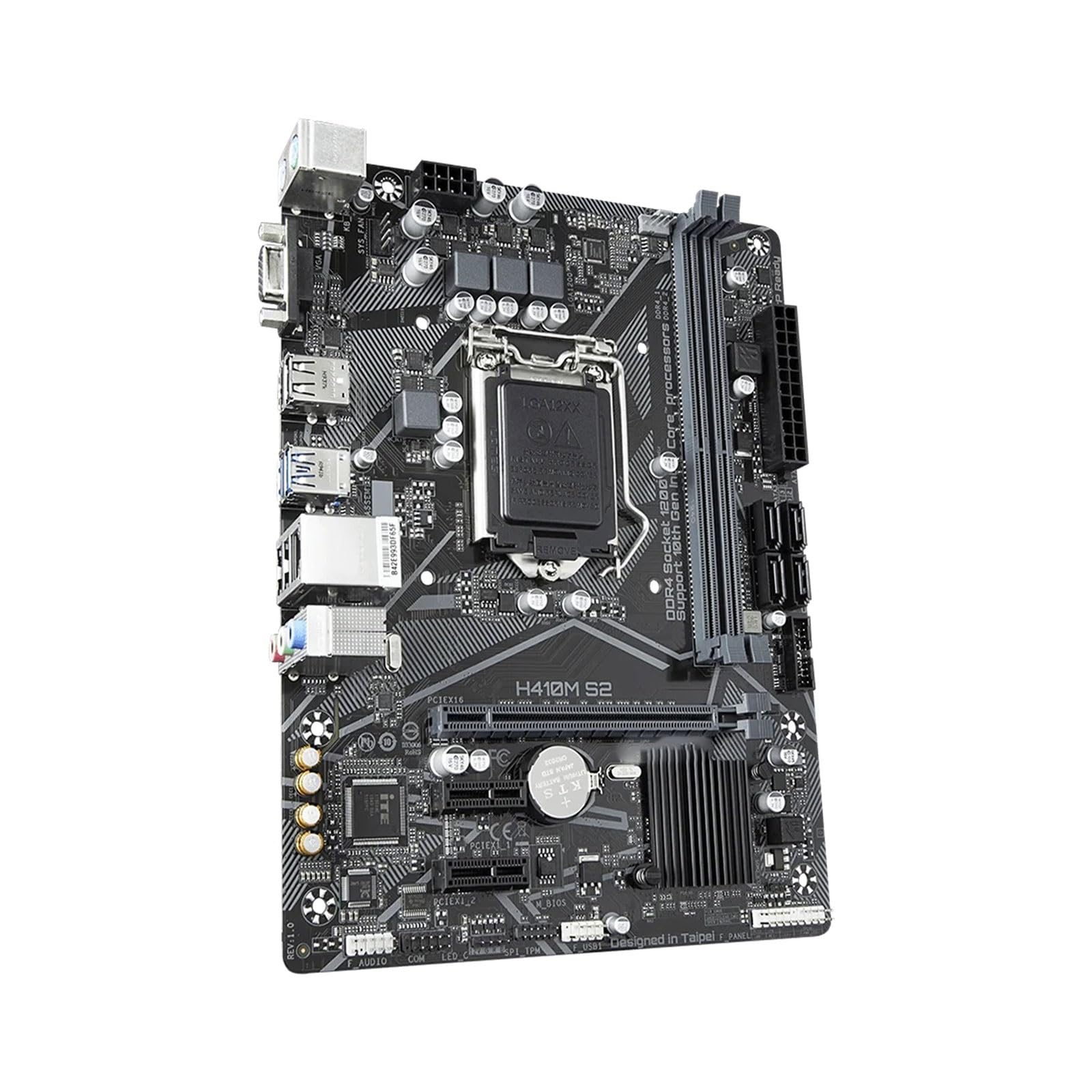 Placa Bases Placa Base Fit For GIGABYTE H410M S2, H410 Socket 1200 DDR4 mATX VGA Core USB 3.2