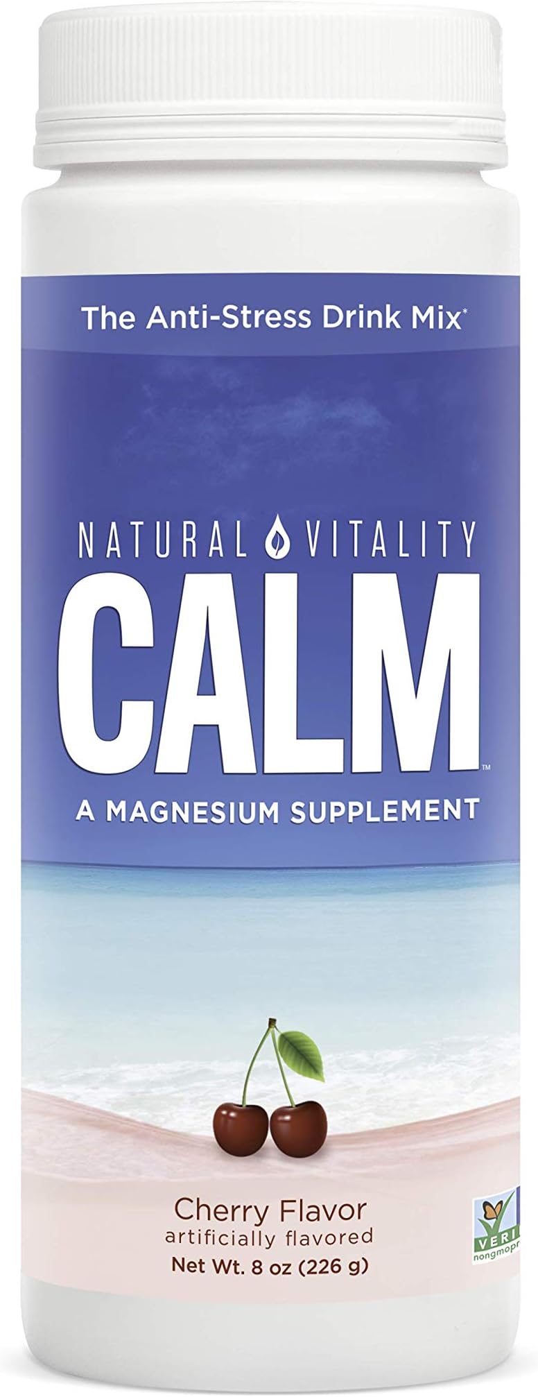 Natural Vitality Calm Cherry, 8 oz.