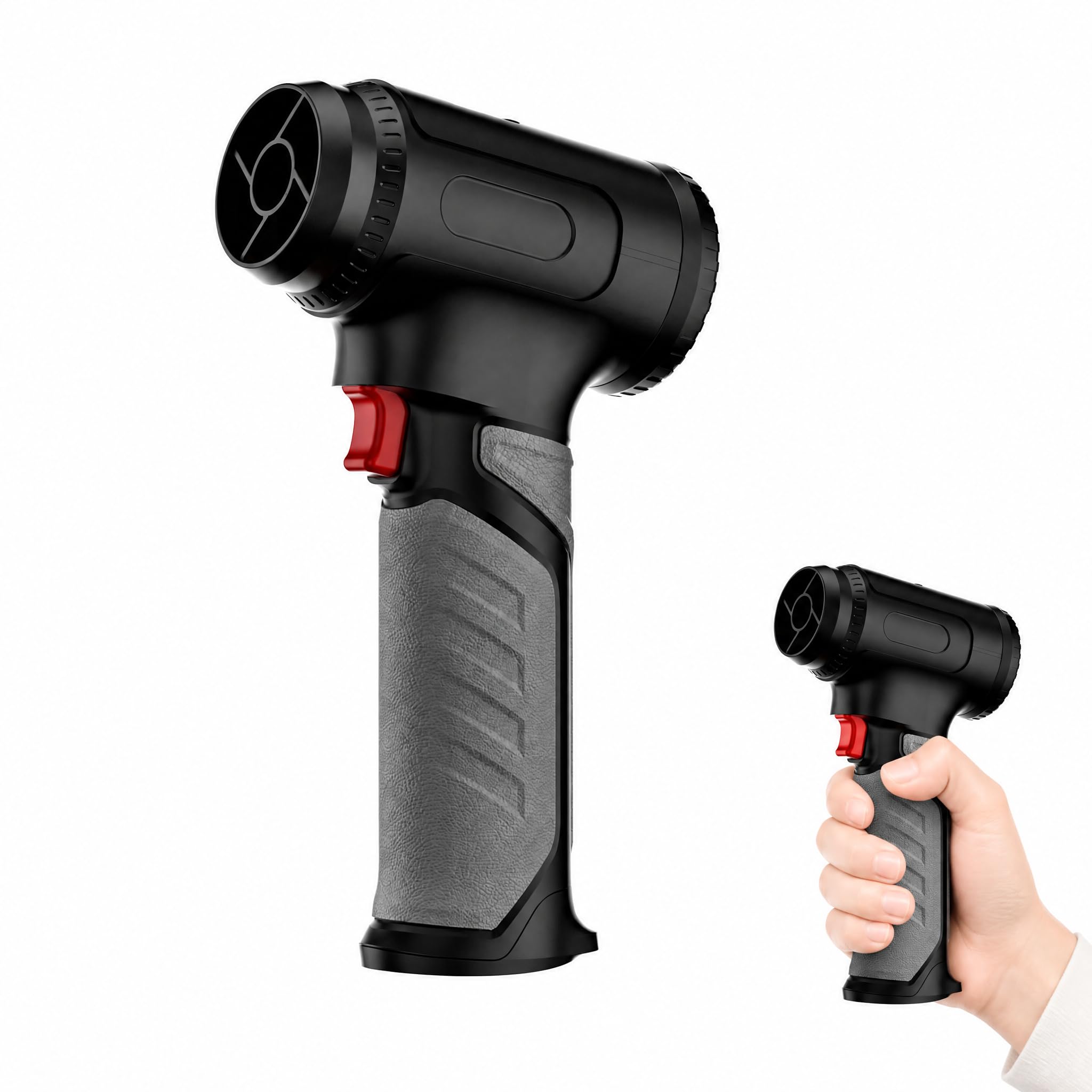 X9 Kleiner drahtloses Design Leistungsstarke Elektrische Staubgebläse, 1200G, 6000mAh, Autotrockner-Luftgebläse für Outdoor Autowaschanlage Reinigung,Computer Tastatur Staubgebläse