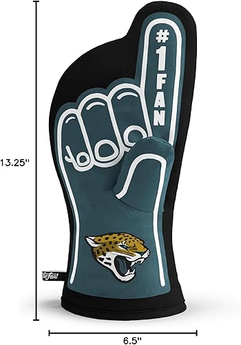 Miniatura 60 de YouTheFan NFL Número 1 - Manopla para horno