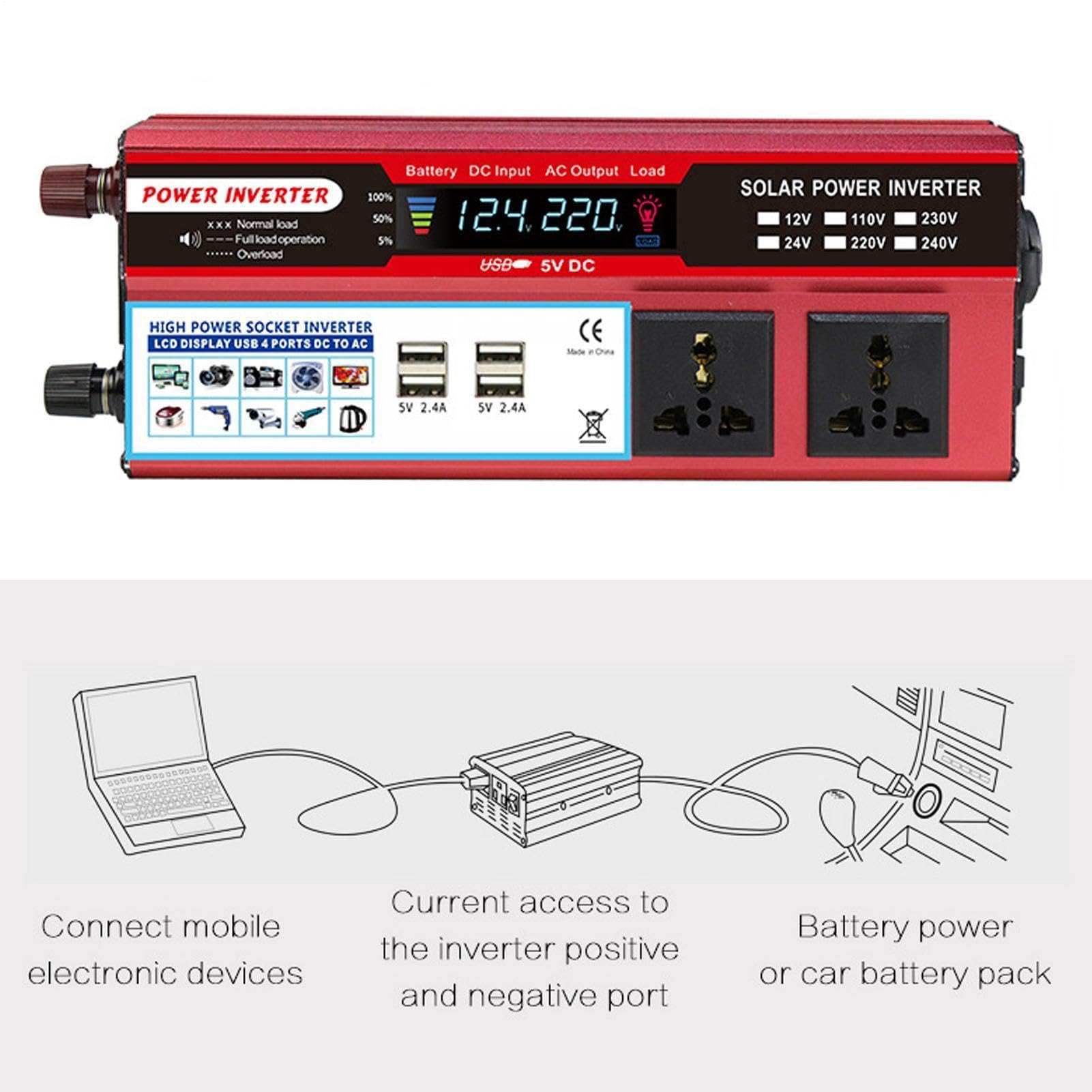 Convertitore di tensione AC DC - Ingresso 110 V 12 V, trasformatore di | uscita 66 A, modulo di alimentazione ad alta capacità | Regolatore elettrico affidabile per la configurazione