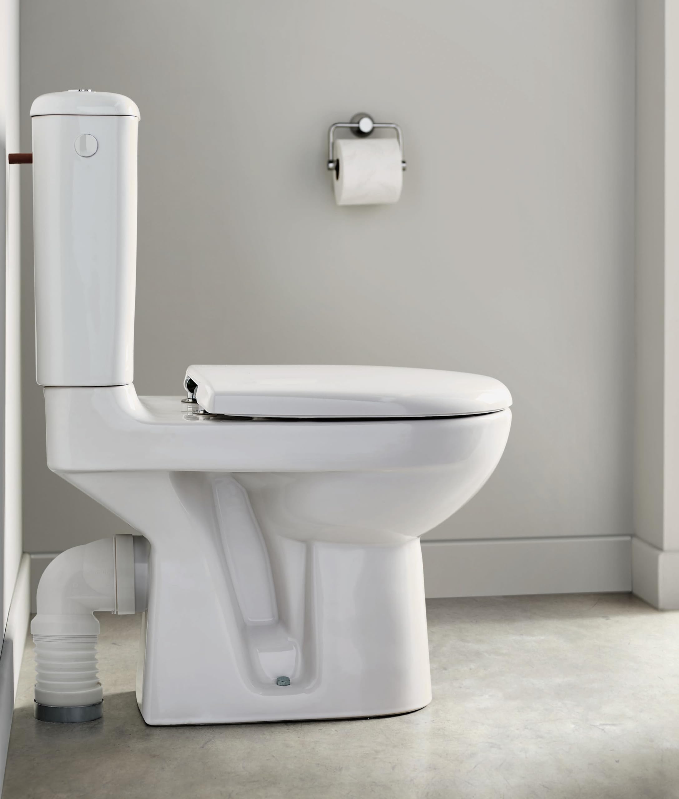 Wirquin 70718813 - Tubo per WC angolare estensibile da incollare, bianco