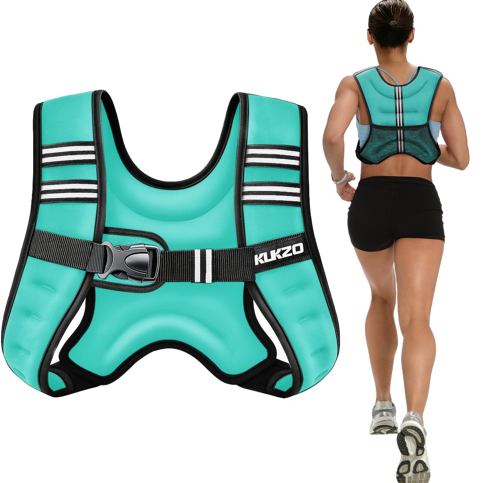 Weighted Vest Woman 6/8/12/16/20/25/30lb Weight Vest for Women Men Body Weight Vests for Walking Strength Training Running Workout Jogging Fitness