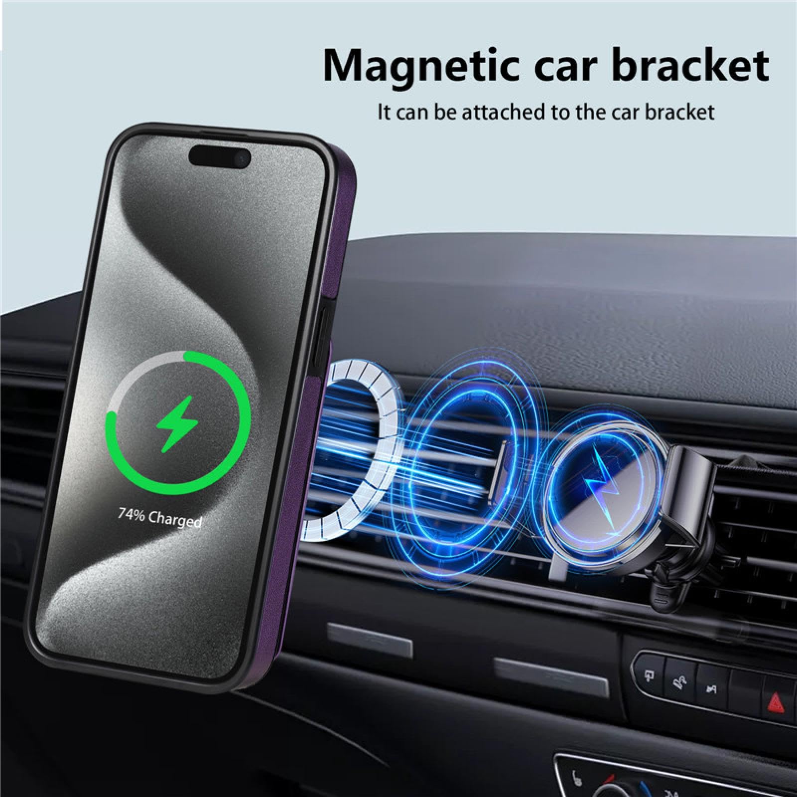 HJZSZX Para iPhone 7 (iPhone 8) Capa de telefone magnética com