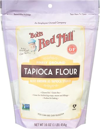 Bob's Red Mill - Gluten Free, Finely Ground Tapioca Flour, Also Known As Tapioca Starch, 454g Pouch