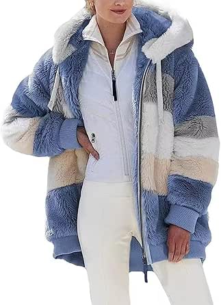 Maisie Women's Cozy Winter Hooded Zip Jacket for Daily Warmth and Everyday Style