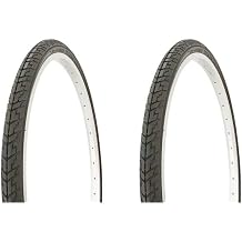 Lowrider 2 Bike Tires 24 x 1 3/8 Black/Black Side Wall.Bicycle Tires