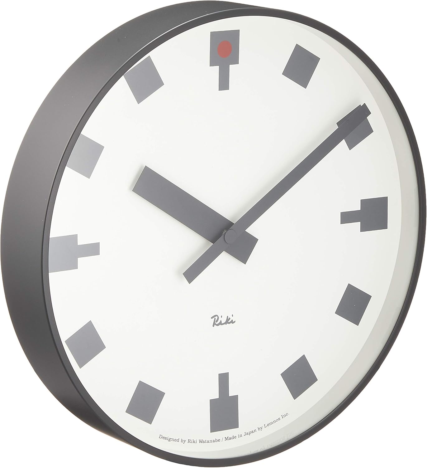 Lemnos WR12-03 L Hibiya No Tokei Wall Clock
