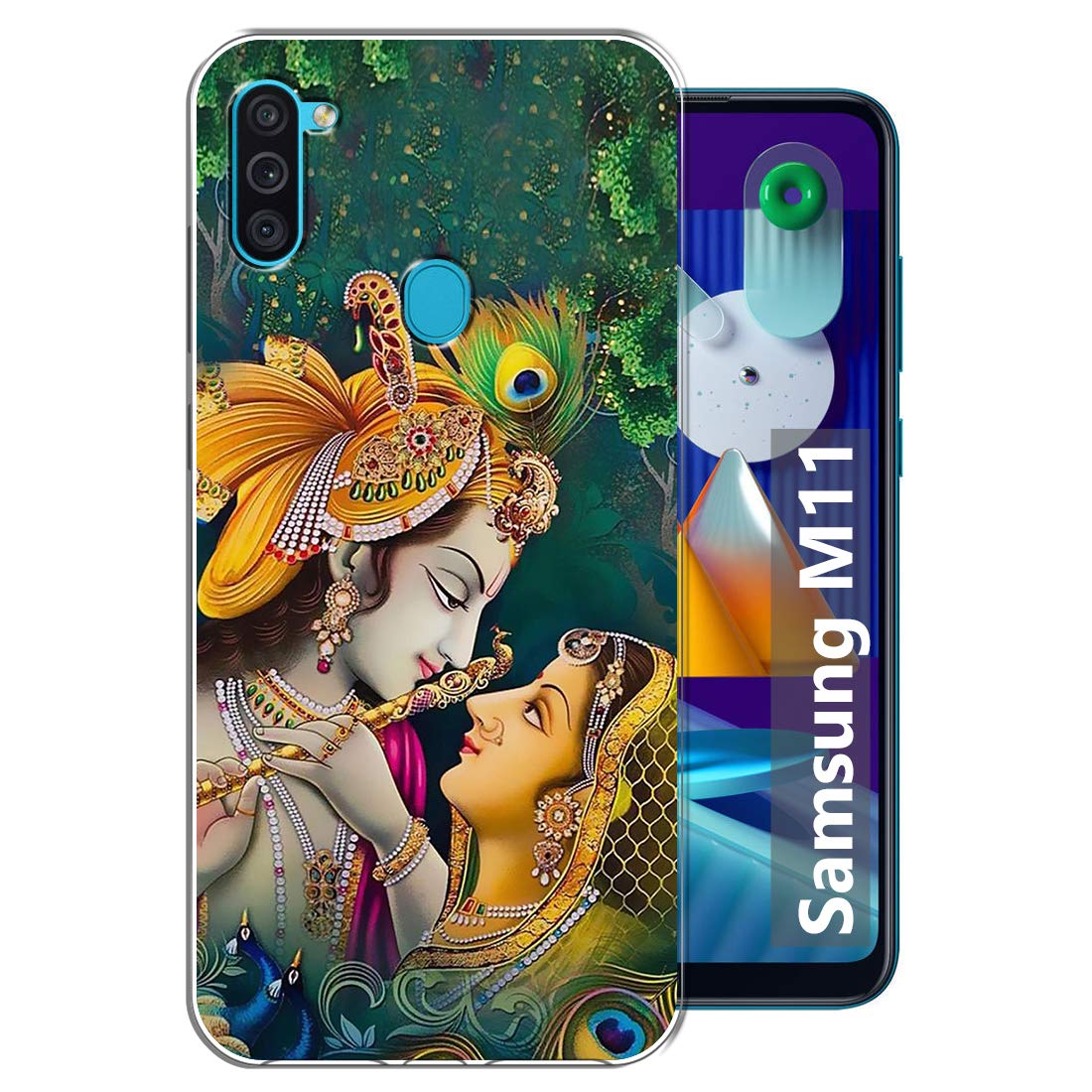 Fashionury Designer Soft Silicone Back Cover Case Compatible for Samsung Galaxy M11 Multicolor (B08BQZFLG7) Amazon Price History, Amazon Price Tracker