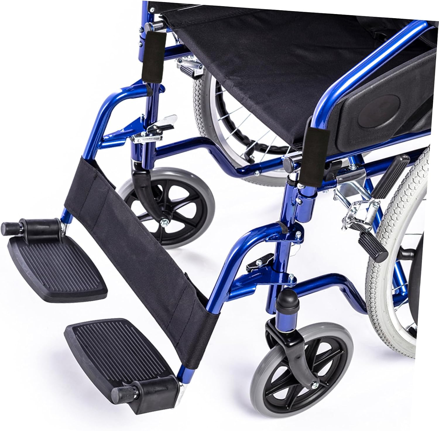 KOMBIUDA Walking Aid Handle Cover Crutch Handle Pads for Seniors Mobility Scooter Accessories Wheelchair Seat Cushion Black Cane Grip