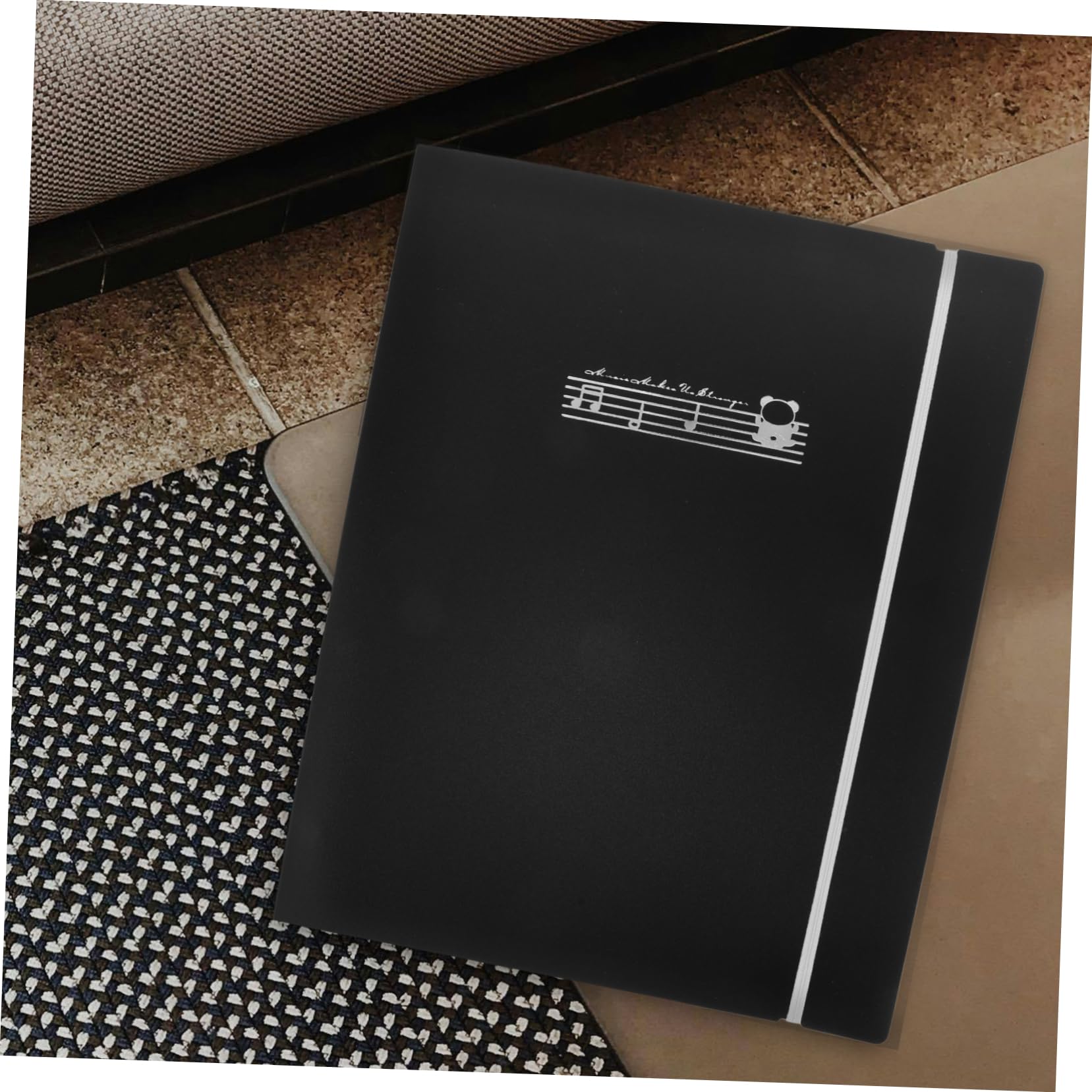 Raccoglitore Per Spartiti Musicali Con Organizer Leggero e Portatile Per Conservazione Documenti Musicali Per Pianisti e Uso Scuola o Ufficio