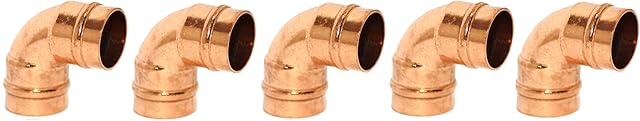 Plumb-Pak PF54-5AMZ Pre-Soldered Elbow 15mm - Pack of 5
