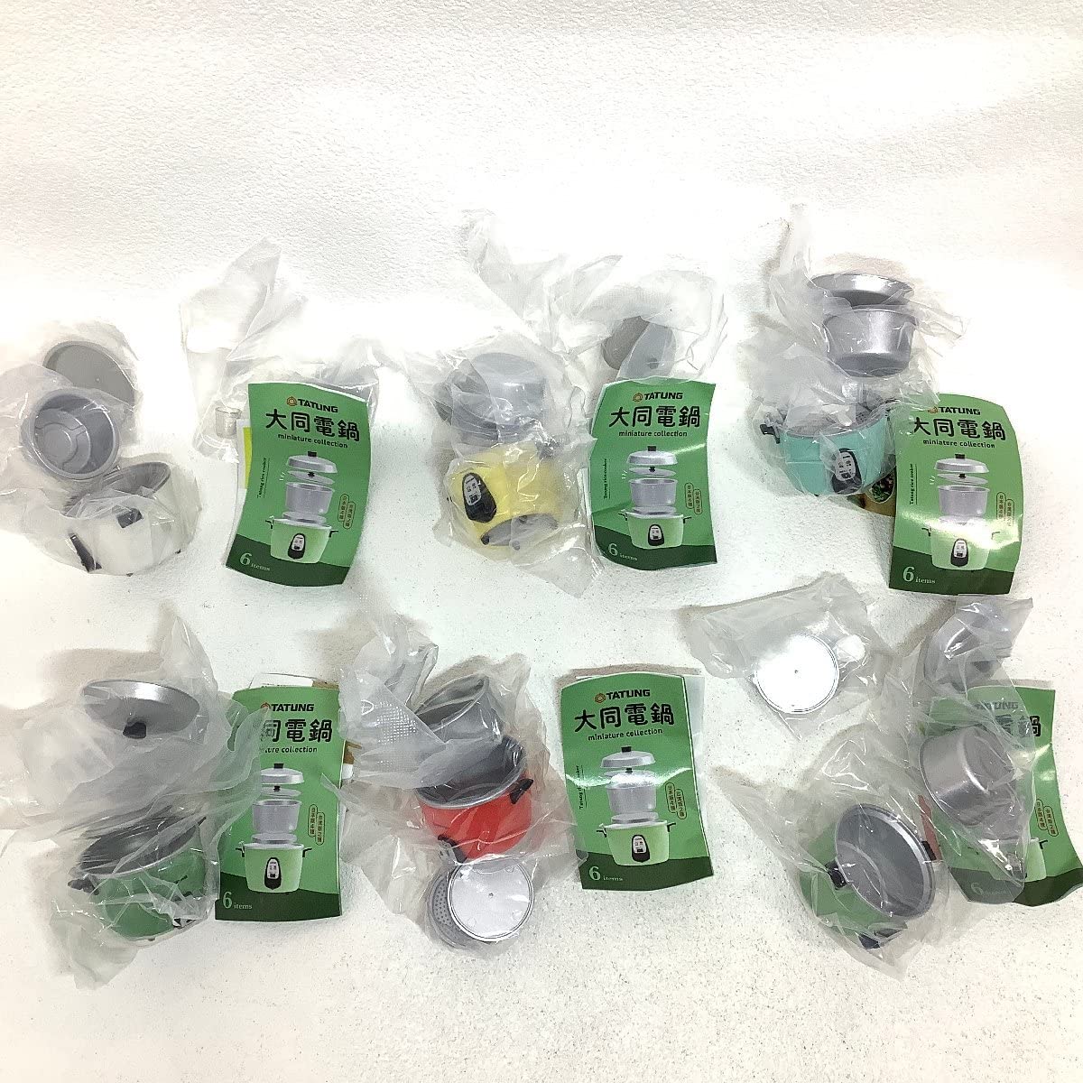 Amazon | TATUNG 大同電鍋 ミニチュアコレクション 日本版 4種 台湾版