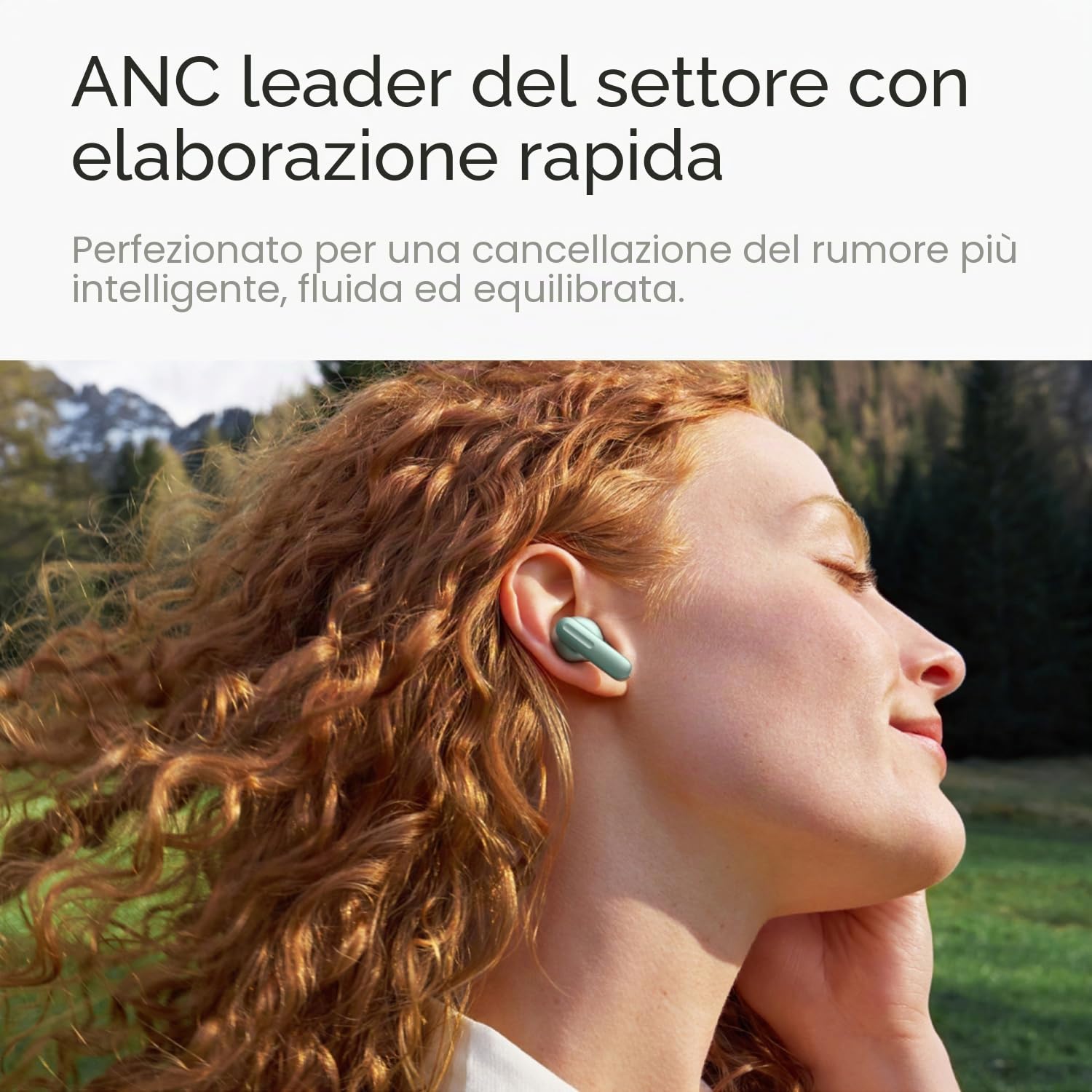 OnePlus Buds 4 auricolari wireless Bluetooth, Zen Green, E513A, in-ear, True Wireless con cancellazione attiva del rumore