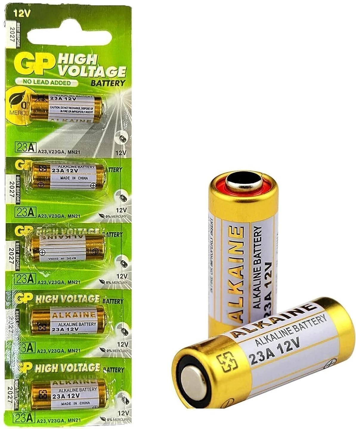 23A 12V Batteries for Car Remote and Doorbell, High Voltage Cell-image-41