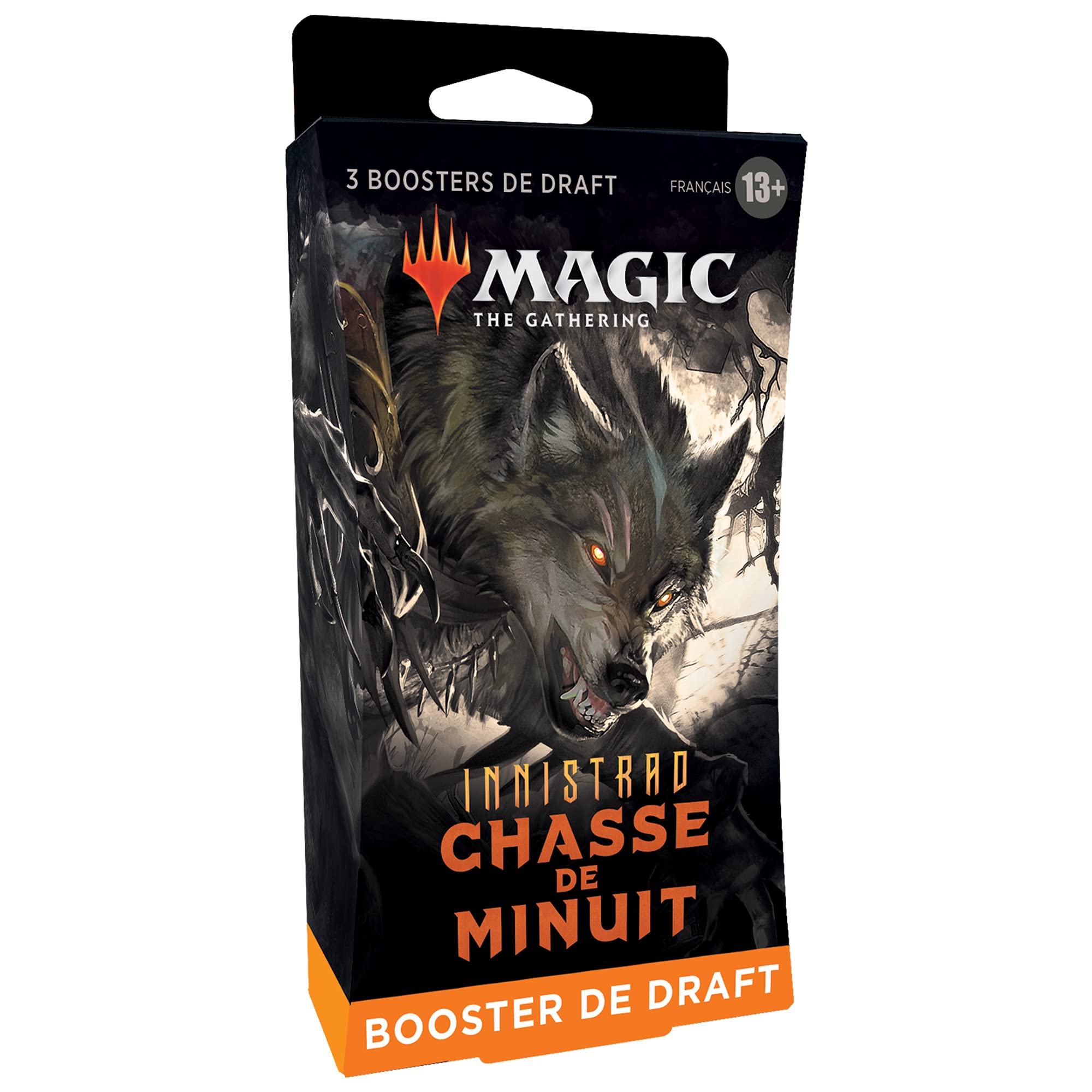 Magic The Gathering - Pack de Draft de 3 boosters Innistrad : Chasse de Minuit Multipack