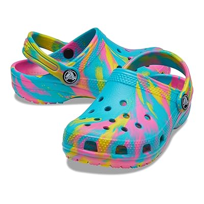 Crocs Kids Classic Marbled Tie Dye Clog (Toddler) Kid