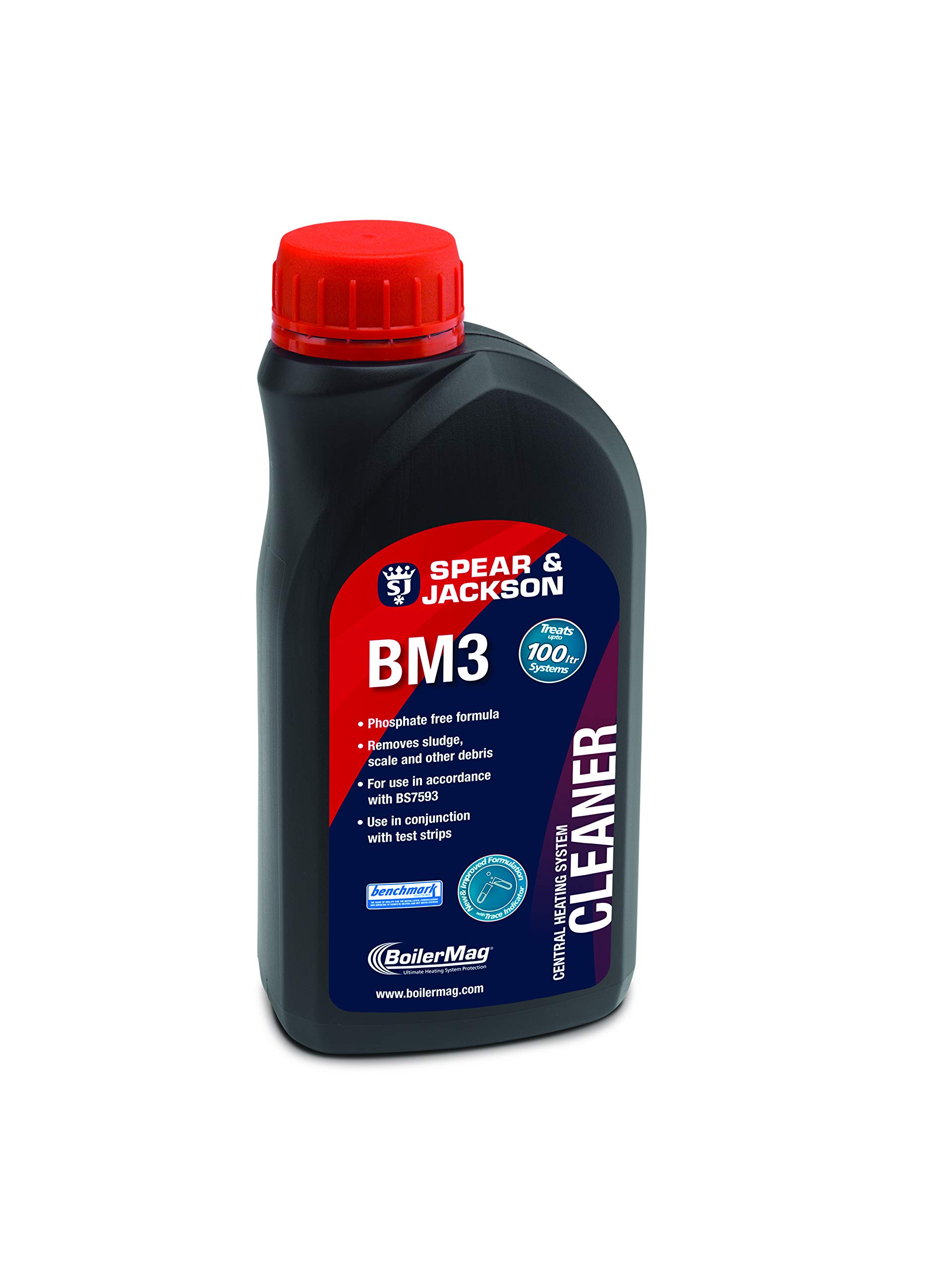Spear & Jackson Transparent Boilermag Bm3 Cleaner, 500 Ml