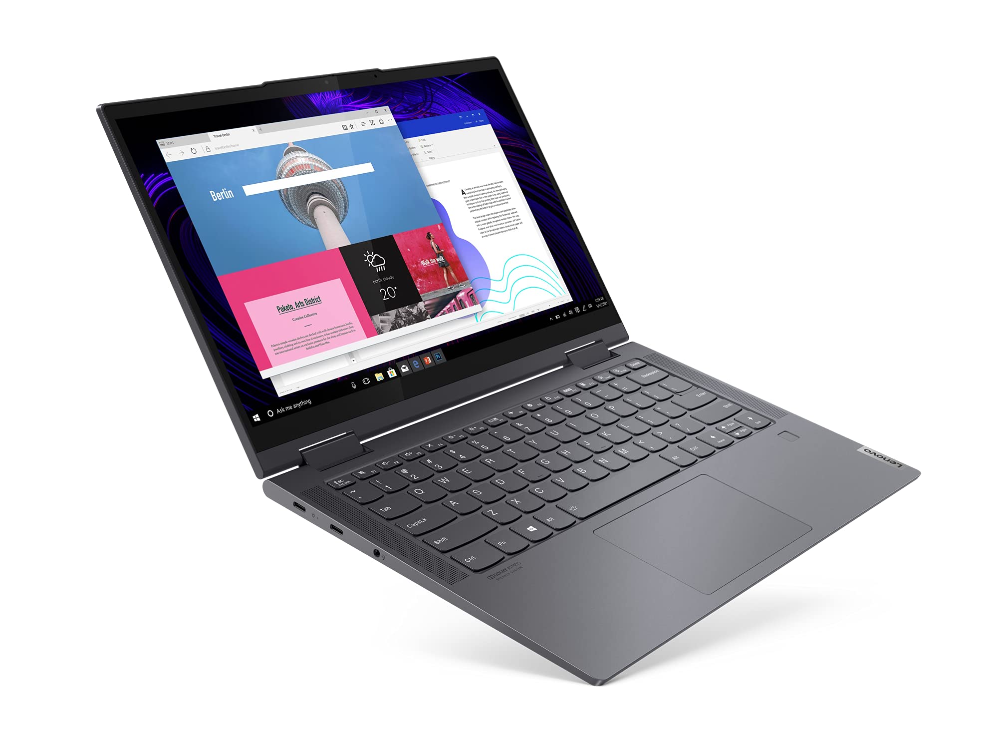 Lenovo Yoga 7 14 Inch FHD Notebook (AMD Ryzen 7 5800U, 8 GB RAM