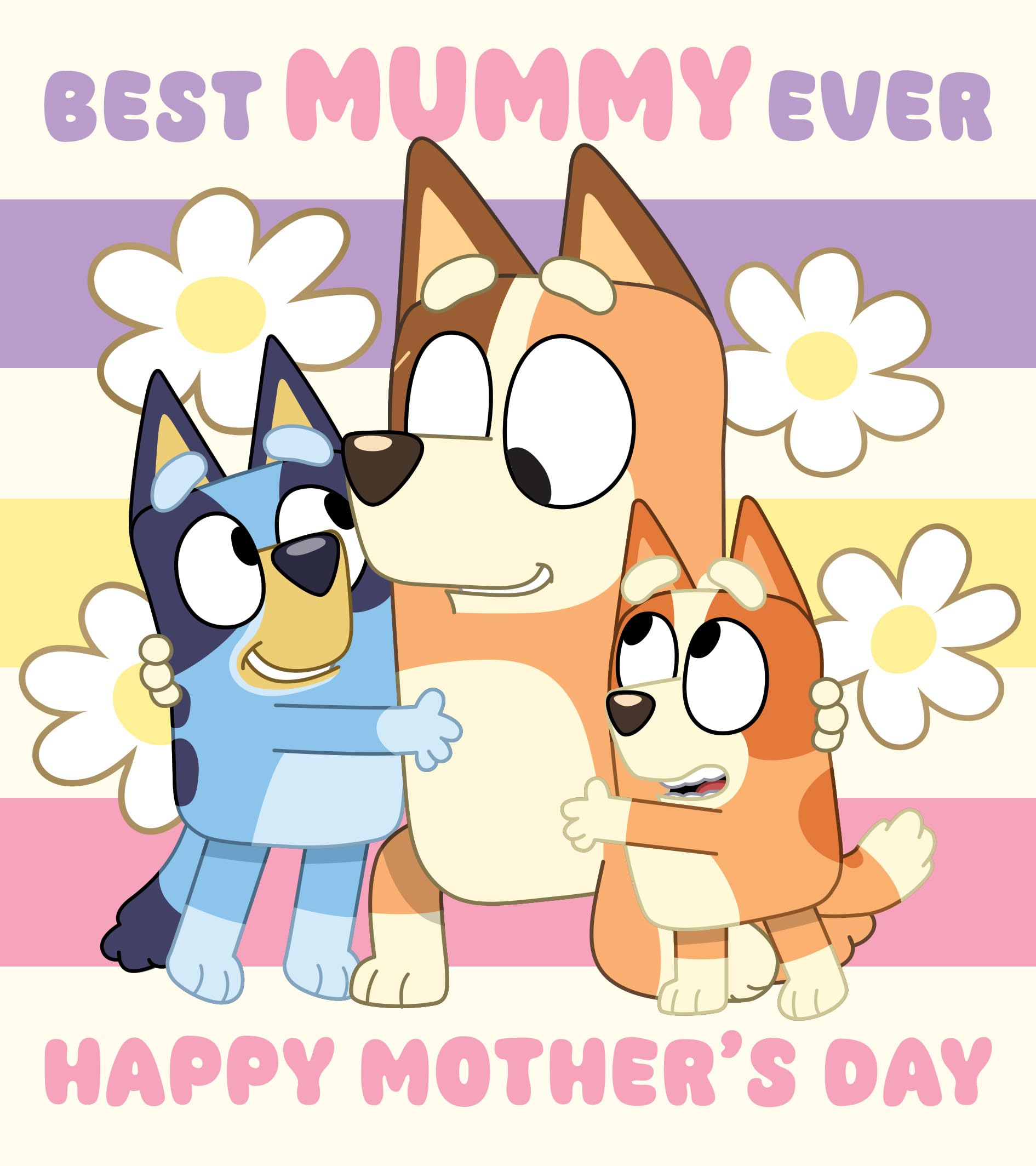 BLUEY MOTHER'S DAY CARD MUMMY