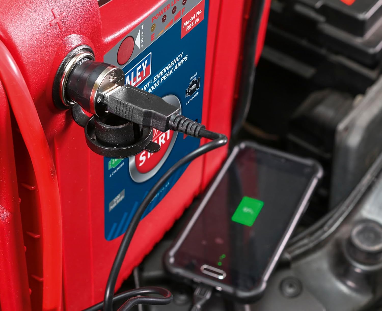 Sealey Rs1 Roadstart Emergency Power Pack 12V 1000 Peak Amps