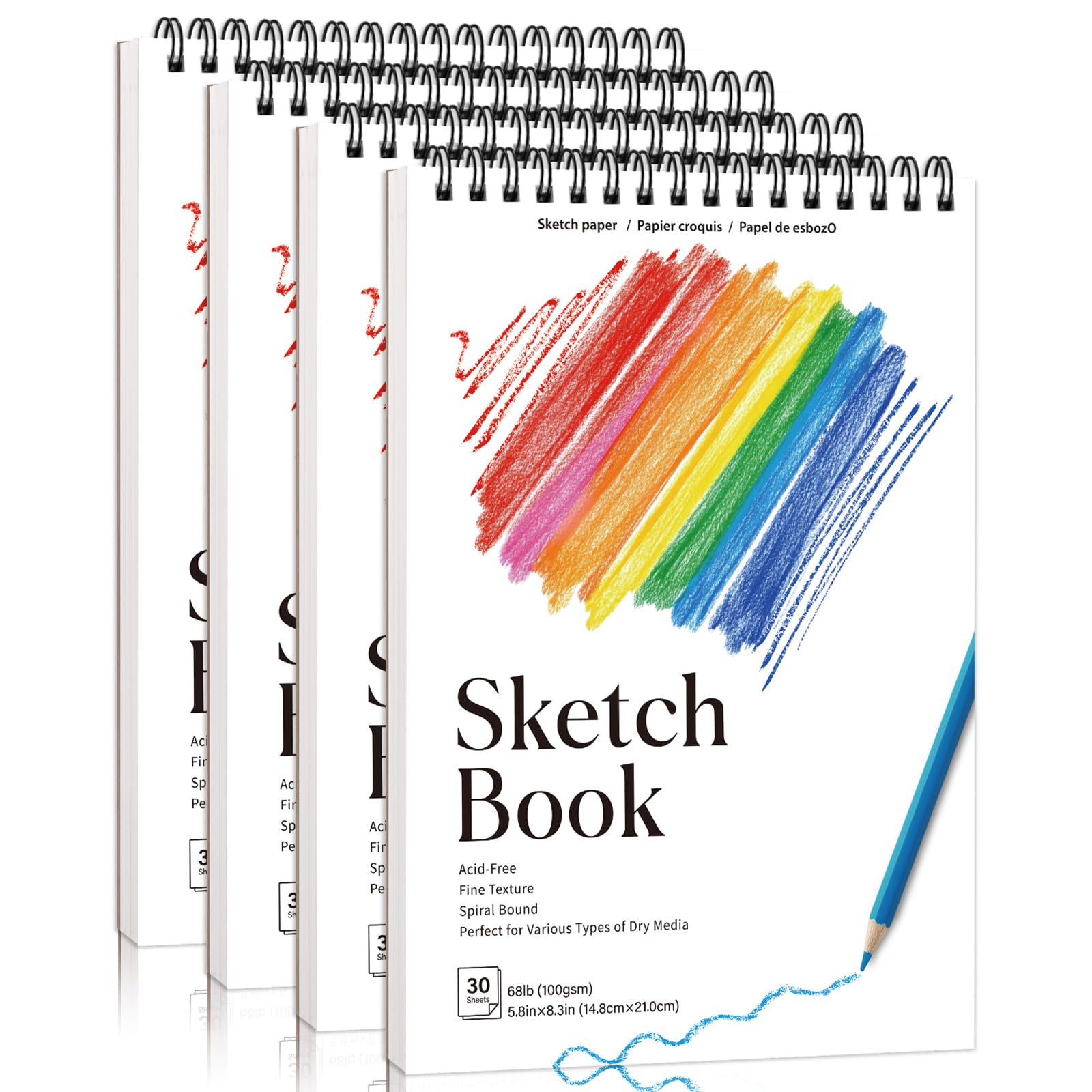 Spiral Zeichenbuch Skizzenbuch