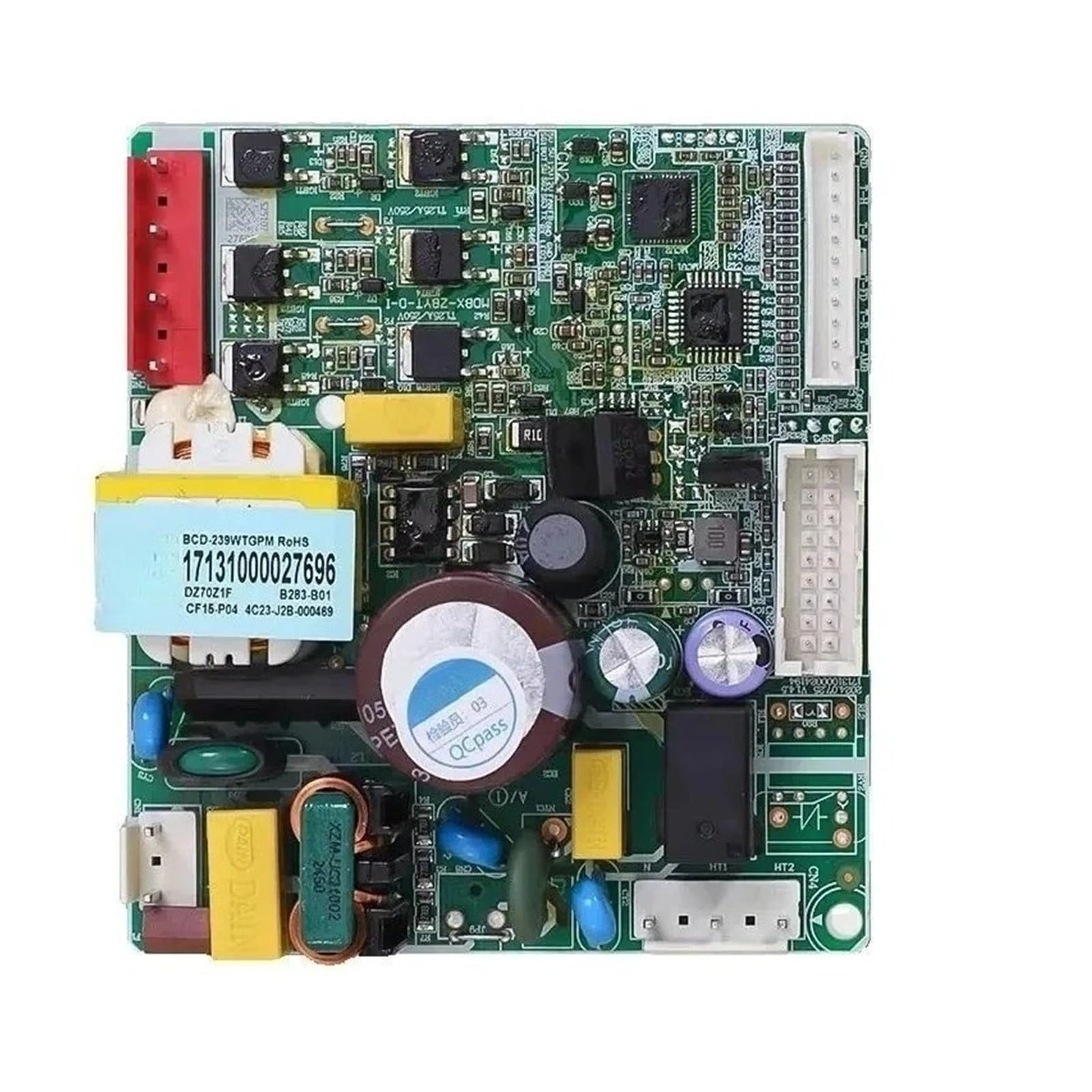 , Compatible for Midea, Carte D'ordinateur De Réfrigérateur 17131000027696 Carte Mère De Contrôle De Carte Mère Composants De Réfrigérateur remplacer