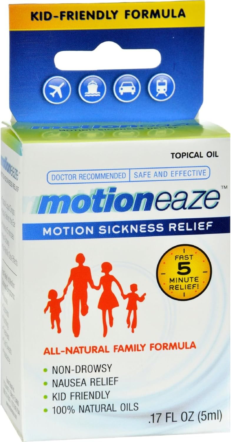 Motioneaze Motion Sickness Relief Case of 6 5 ml