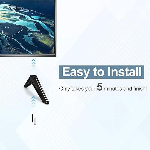 Miniatura 5 de Patas de TV para TCL Google TV, patas de soporte para TCL Google TV, patas de 32 pulgadas, 40 pulgadas, 43 pulgadas, 50 pulgadas, 55 pulgadas, 58