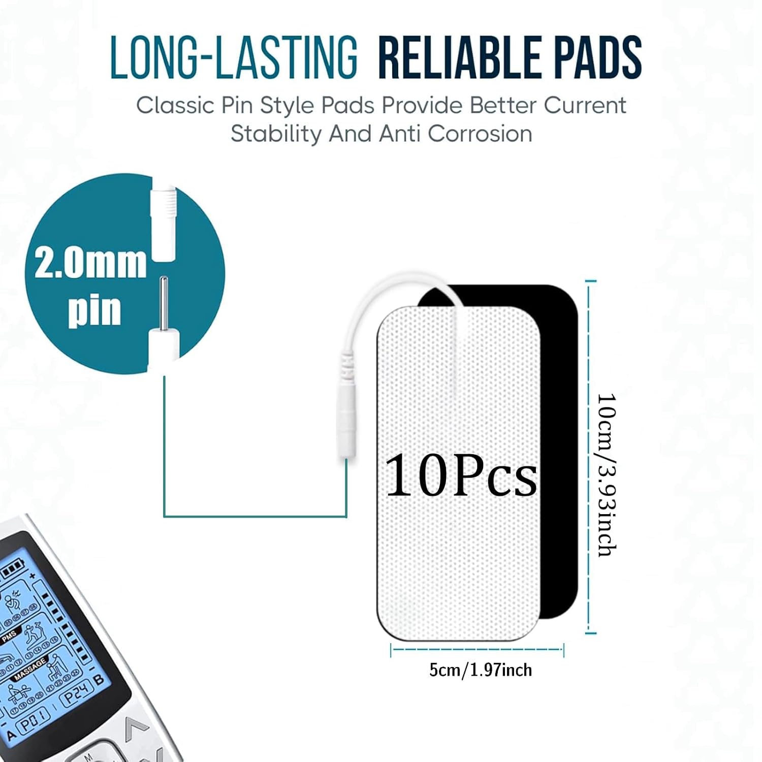 10 pc tens therapy for physiotherapy, electrode pad for physiotherapy, 5 * 10 cm home and most massage pad for professional use 10 pc tens therapy for physiotherapy, electrode pad for physiotherapy, 5 * 10 cm home and most massage pad for professional use