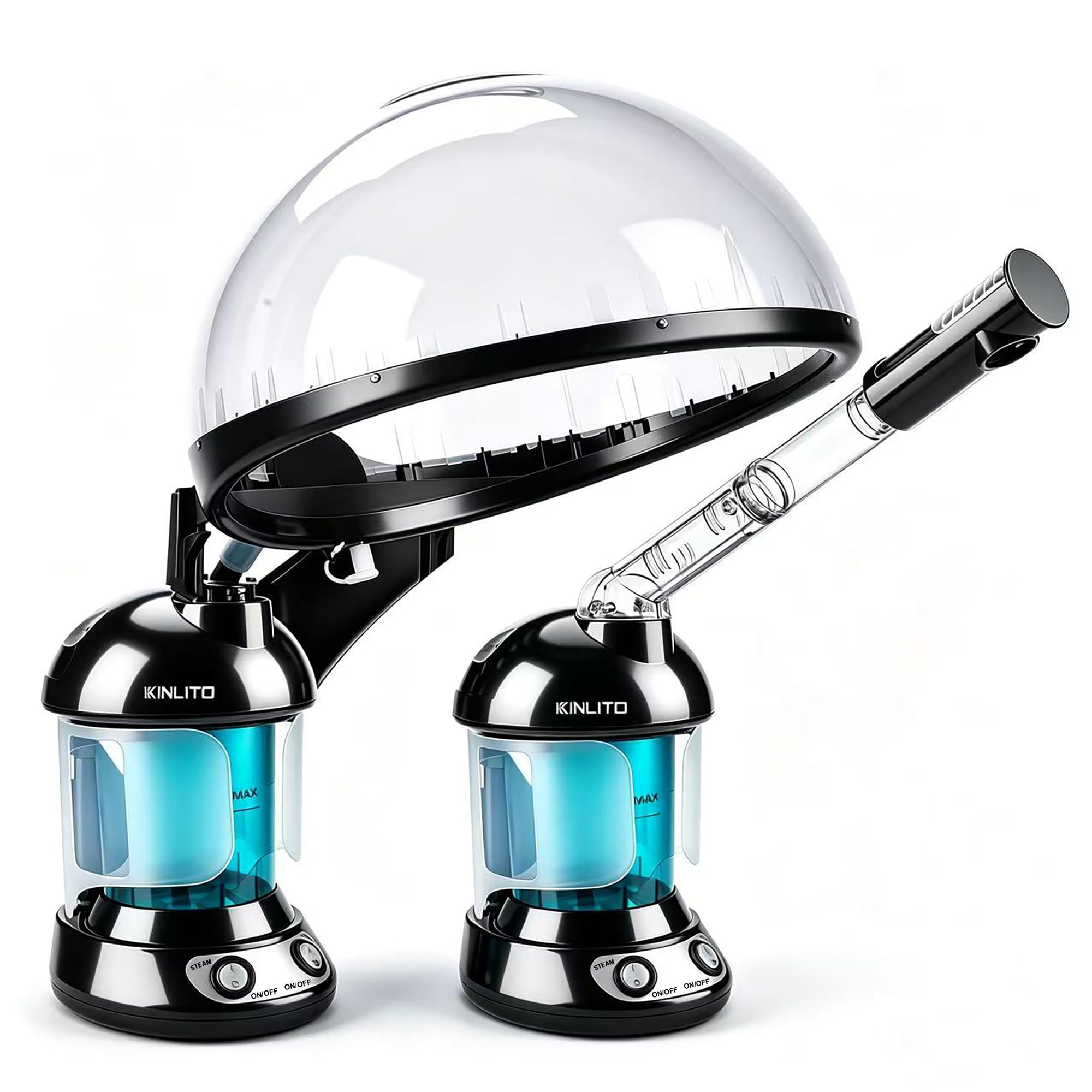 KINLITO 2-in-1 Hair and Face Steamer
