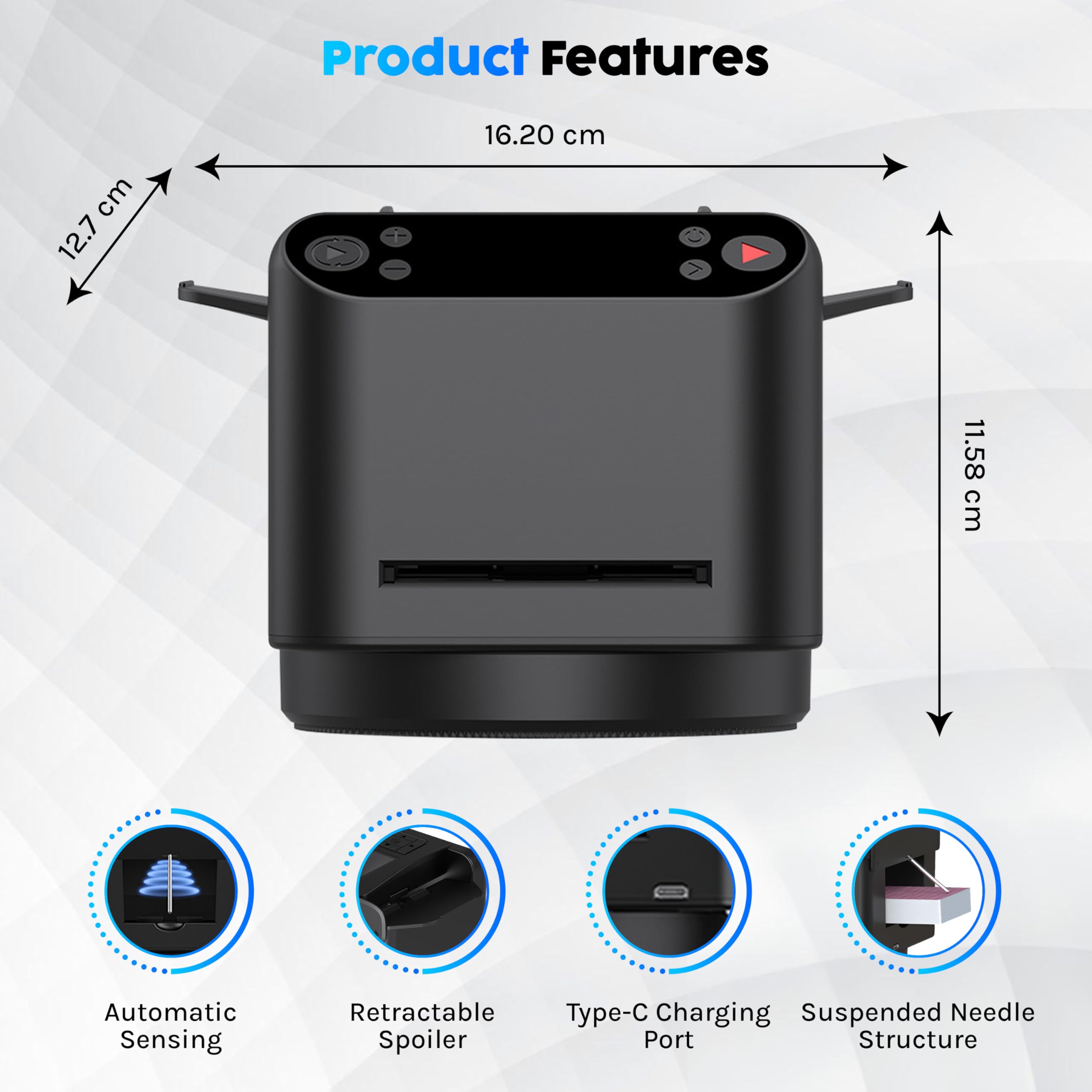 Mescolatore Automatico di Carte | Ricaricabile USB, per Poker e Giochi di Carte, Facile da Usare | Ideale per Famiglie e Serate di Gioco