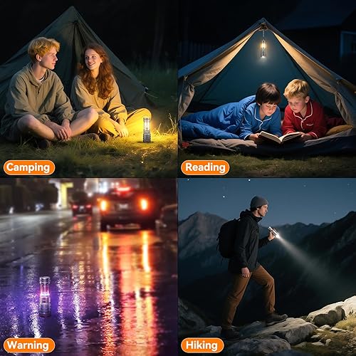 Miniatura 8 de Linterna LED de alto lúmenes, 3000 lúmenes, linterna súper brillante, linterna recargable con 11 modos e impermeable IPX7, potente linterna de