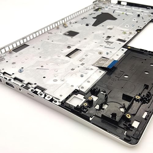 Miniatura 6 de Reemplazo para portátil HP Probook 450 455 G9, diseño de EE. UU., cubierta superior con reposamanos con ensamblaje de teclado N01934-001, plata