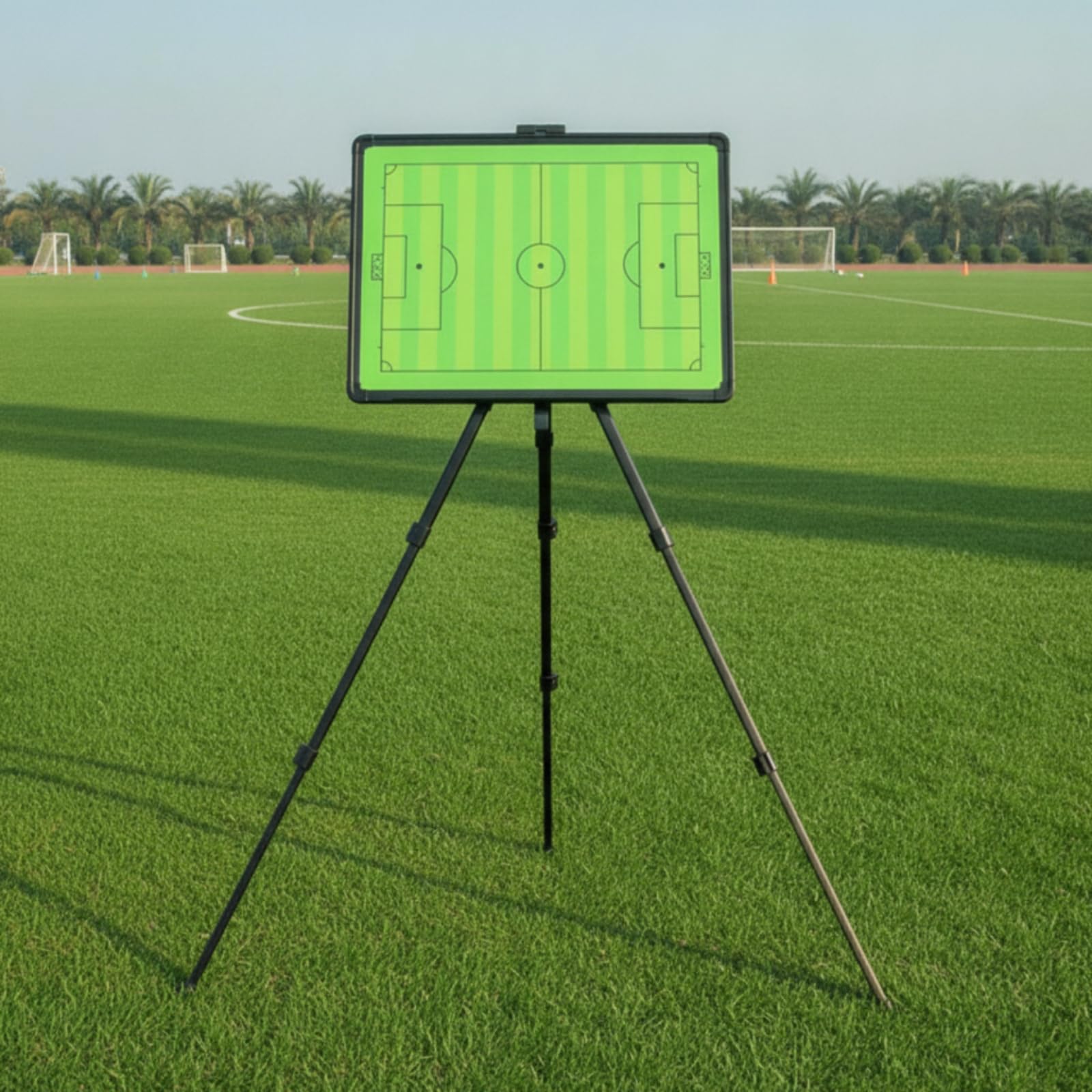 Lavagna Tattica con Cavalletto Magnetica | Professionale, Portatile, Lavagna Tattica da Calcio, per Spogliatoio