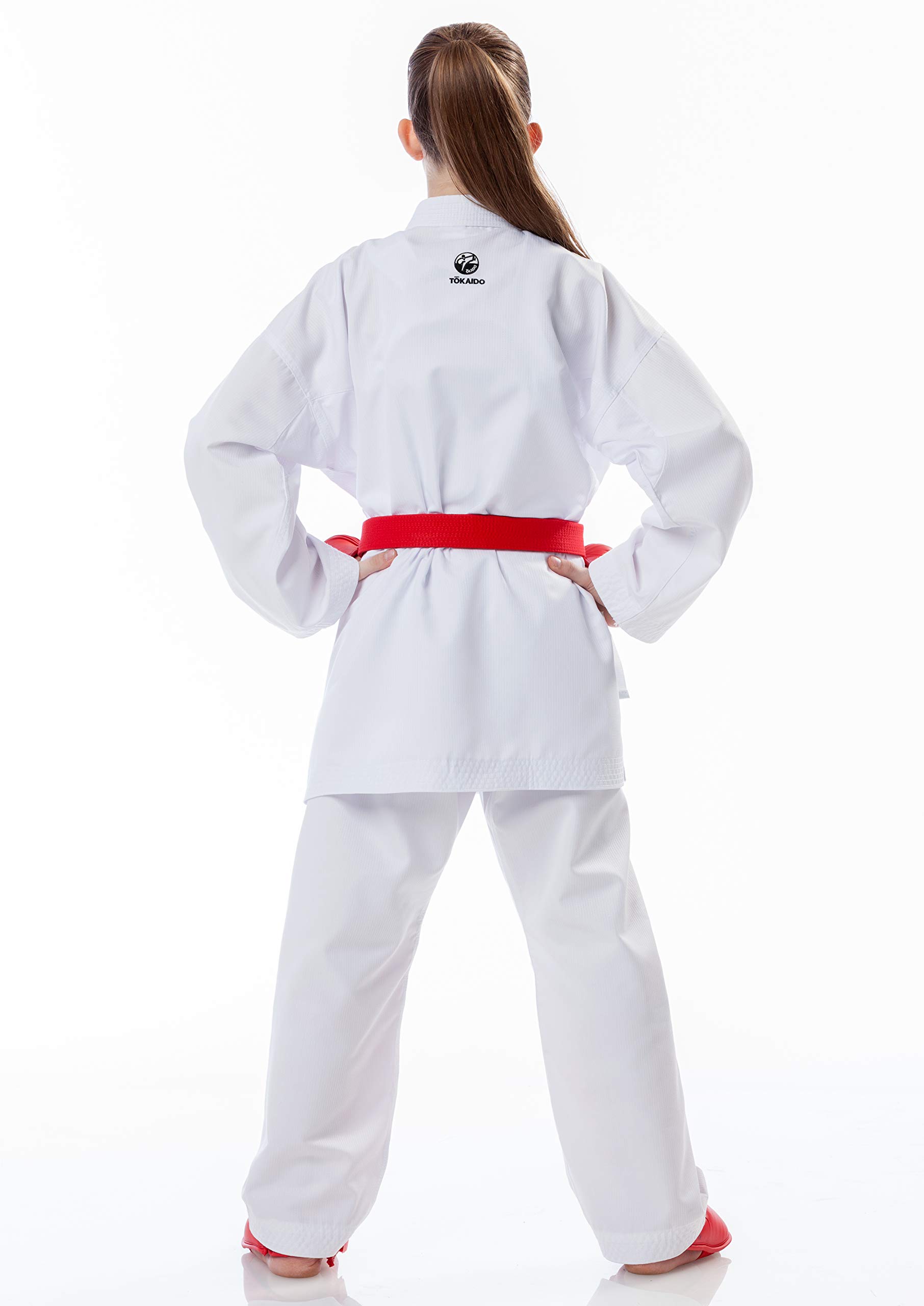Tokaido Kumite Master Junior - Tuta da karate, unisex, colore: bianco
