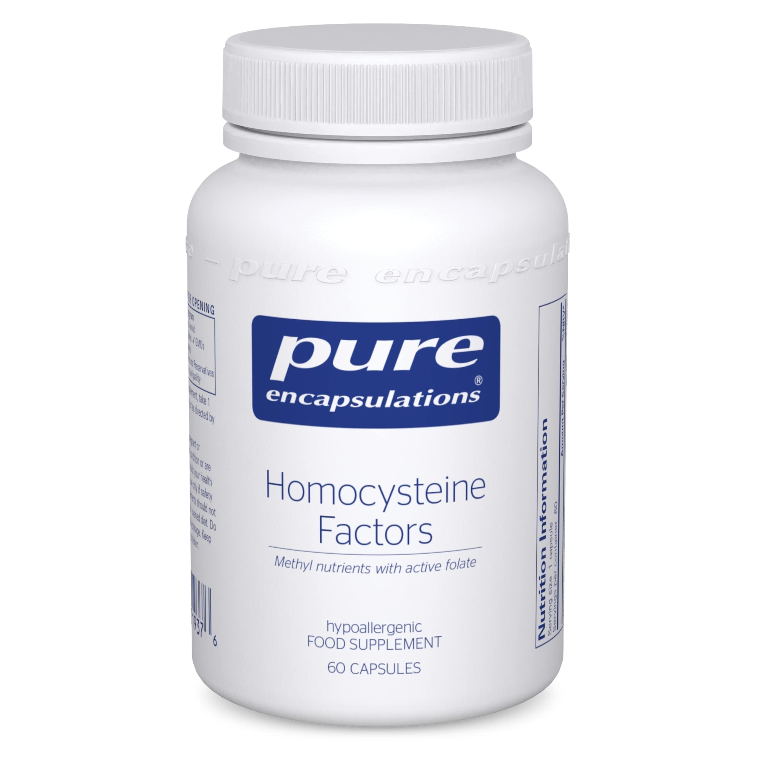 Pure Encapsulations Homocysteine Factors, 60 Capsules