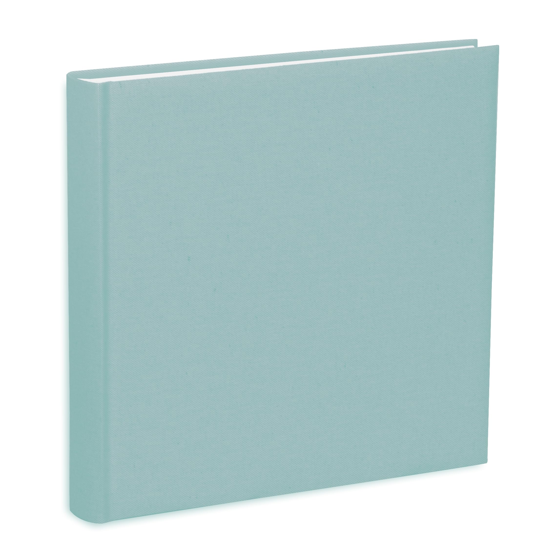 Album photo 31 x 31 80 pages couverture tissu grand format carré aigue-marine