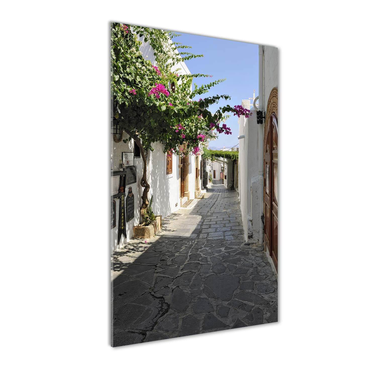 Image tableau photo décorative panoramique paysage beige 60x120cm