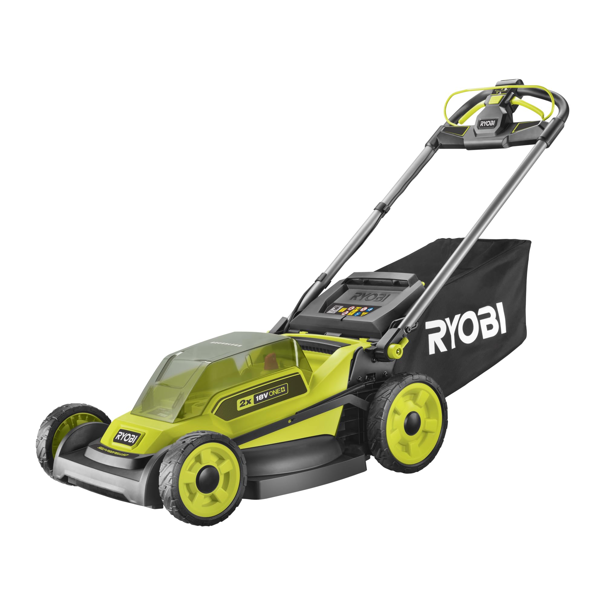 RYOBI Akku-Rasenmäher RY18LMXSP51A-0 ohne Akku & Ladegerät