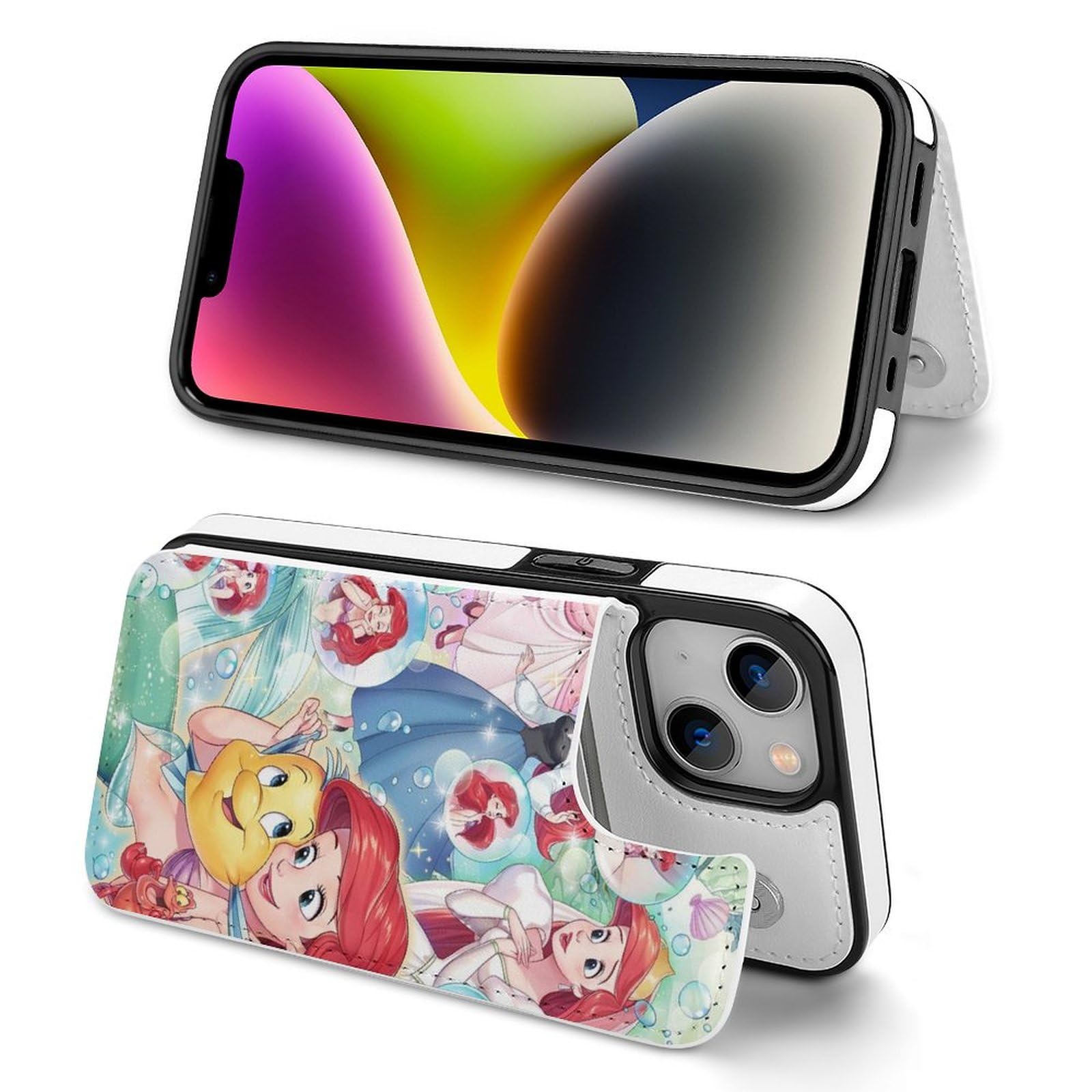 Amazon.co.jp: iPhone 11 ケース 手帳型 リトルマーメイド