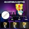 Letrero LED de neón con calavera de faro fantasma, alimentado por USB, para decoración de pared, luz nocturna de neón con huesos de faro, regulable, para decoración de fiesta, Halloween y regalos de cumpleaños 7