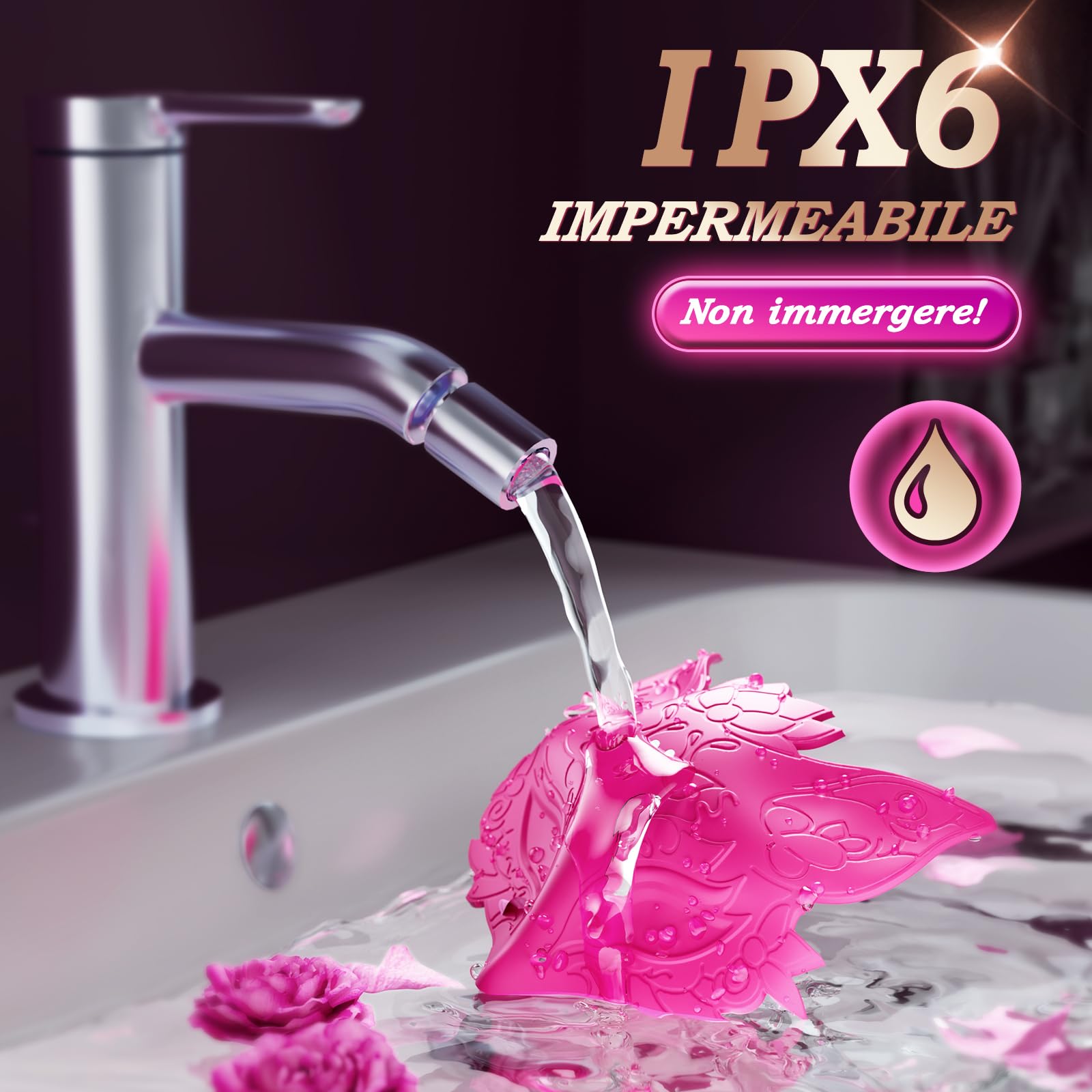 Pinze Capezzoli Vibratore Clitoride per Donna - Multifunzione Cerotto Vibrante per Capezzoli con Cinturino Regolabile e 10 Modalità di Vibrazione, Sex Toys Coppia Vibratori, Vibratore con Telecomando