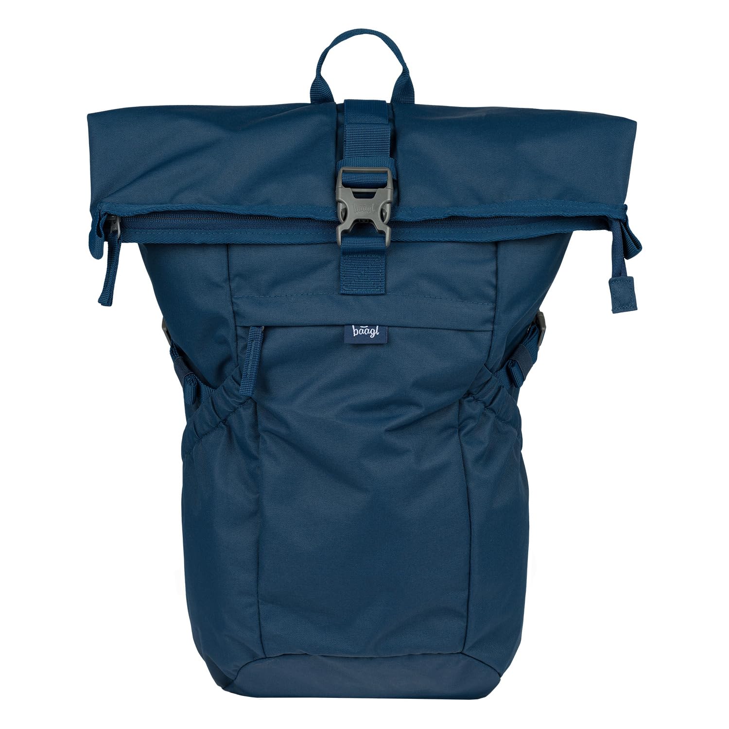 Baagl Zaino Da Donna E Uomo – Rolltop Zaino Impermeabile Con Scomparto Per Computer Portatile – Zaino Ergonomico Roll Daypack Per Lavoro, Università, Città E Tempo Libero – Moderno Zaino Arrotolabile-image